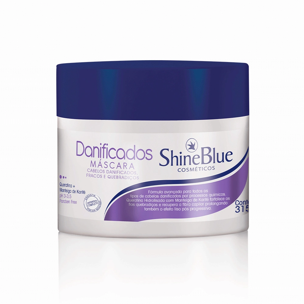 Mascara Shine Blue Danificados 315g