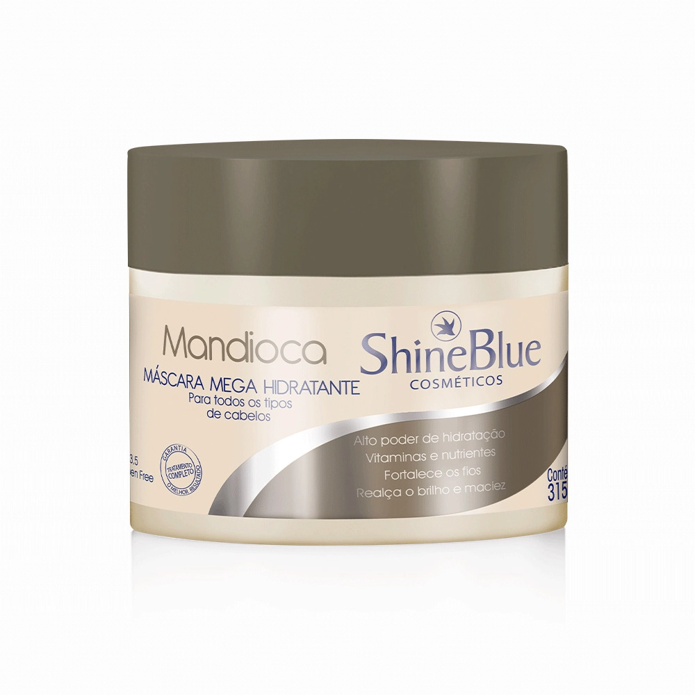 Mascara Shine Blue Mandioca 315gr