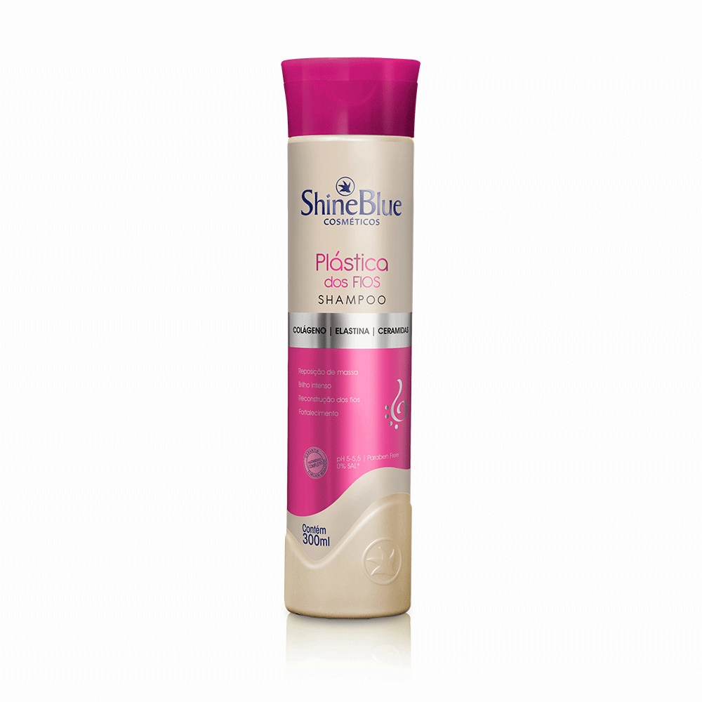 Sh Shine Blue Plastica Dos Fios 300ml
