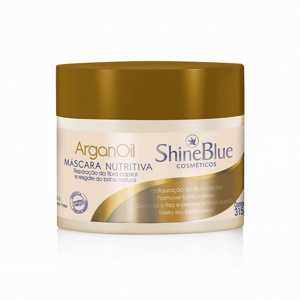 Mascara Shine Blue Argan Oil 315g