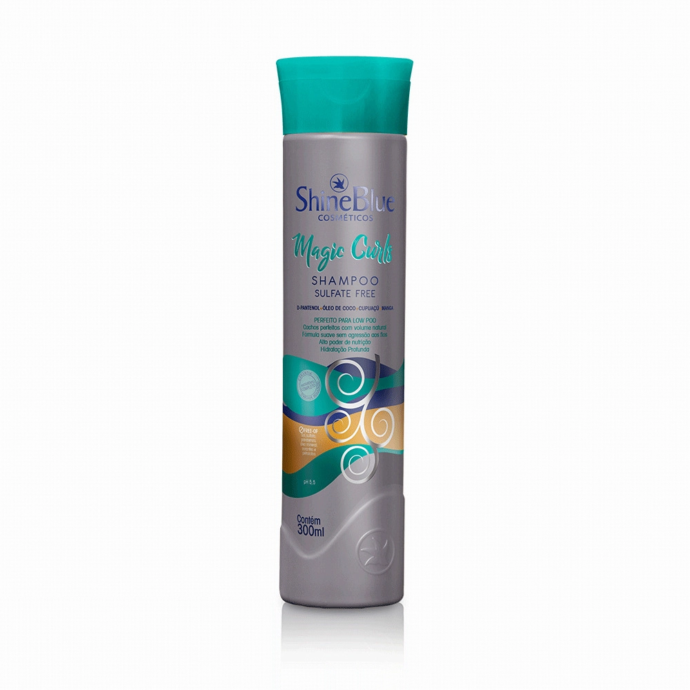 Shampoo Shine Blue Magic Curls 300ml