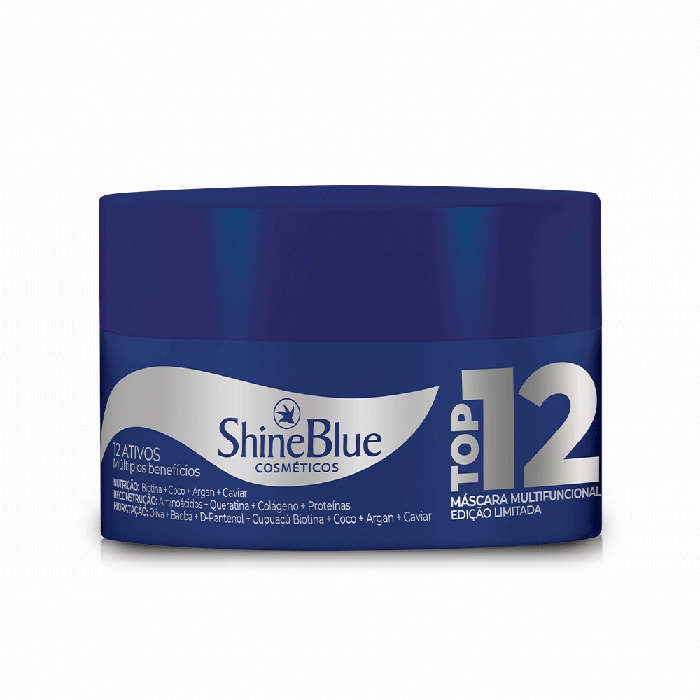 Mascara Shine Blue Multifuncional Top 12 215 G
