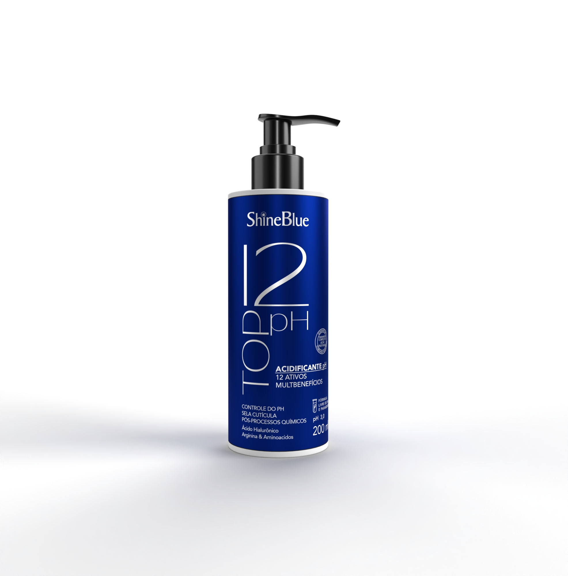 Acidificante Shine Blue 200g Ph Top 12