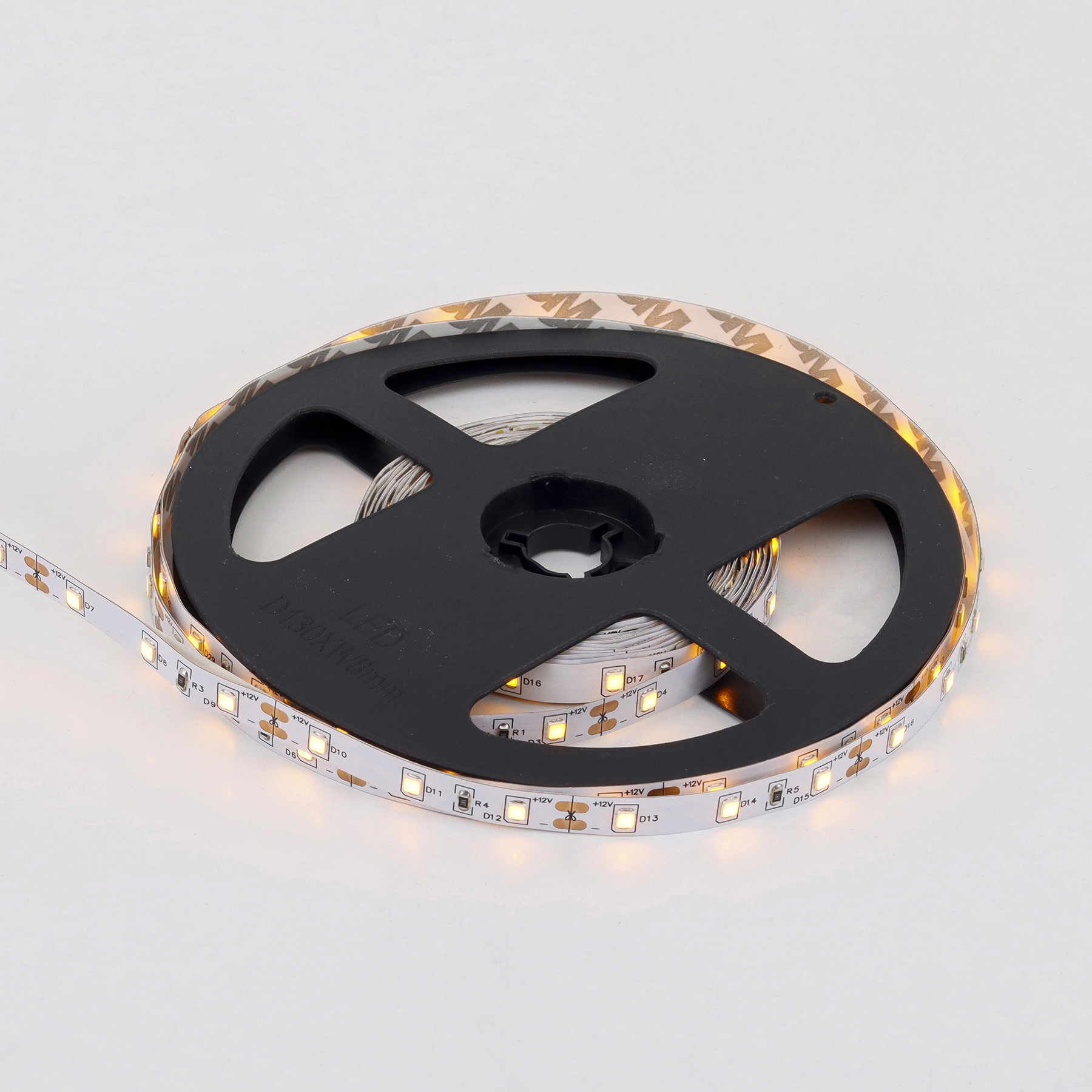 Fita de Led Luz Âmbar IP20 25W 12V Luminatti 5m