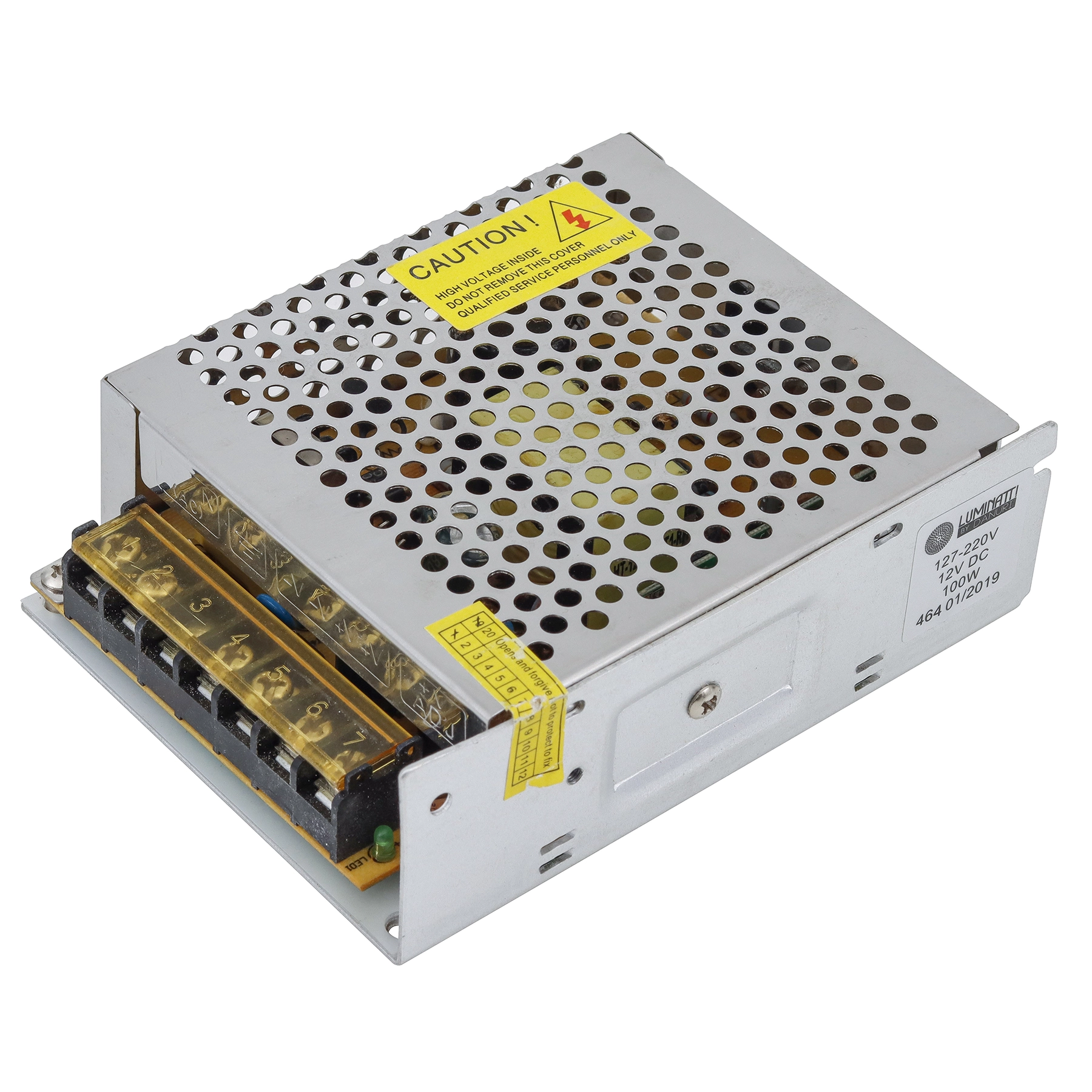 Driver para Fita LED Embutir 12V 100W IP20 Luminatti