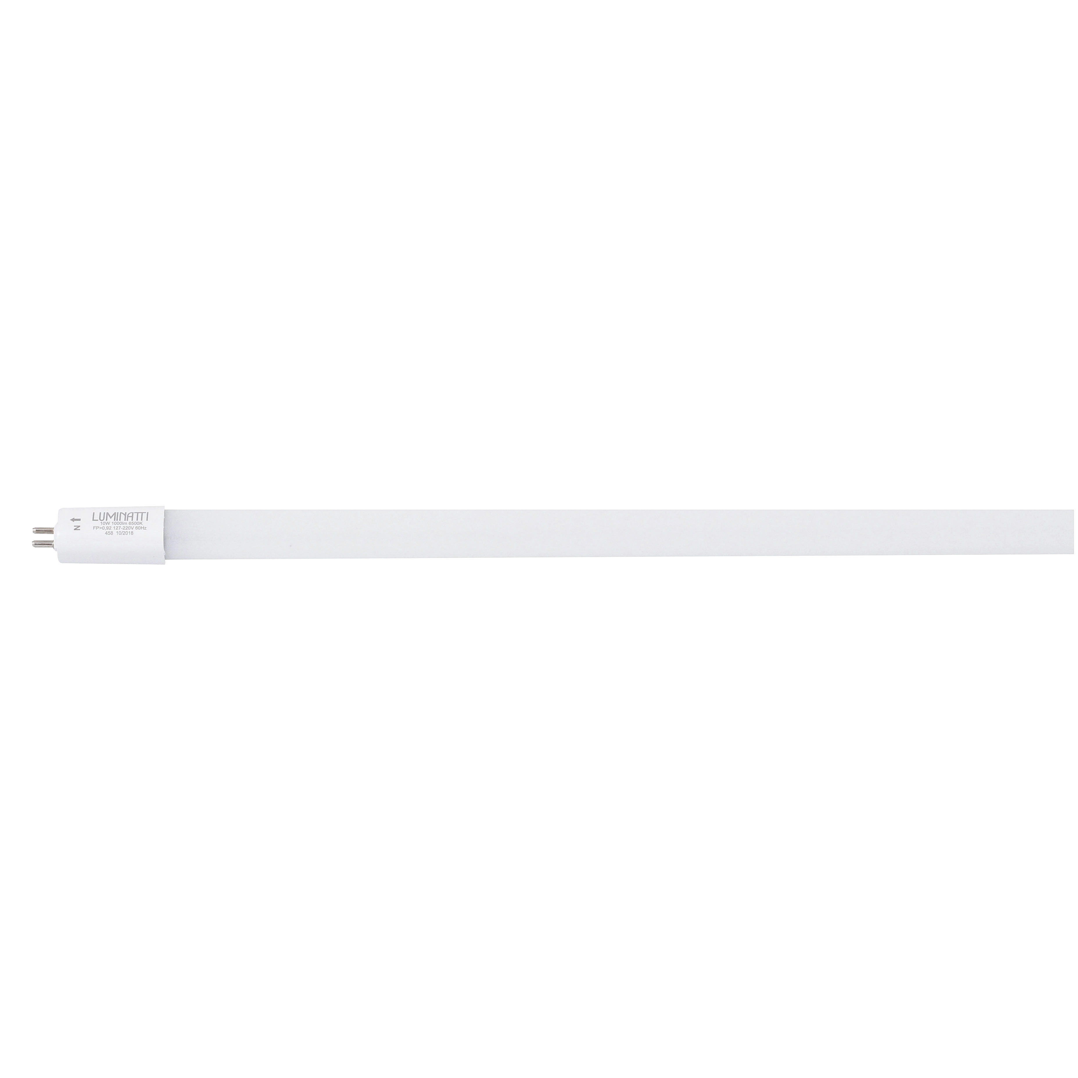 Lâmpada de LED G5 Tubular 10W 1000lm Luz Branca Bivolt Luminatti