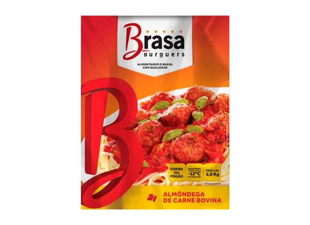 Almondega Bovina Brasa Burguer 2kg