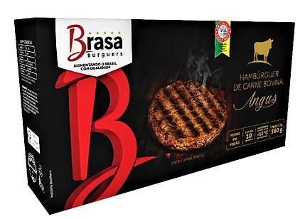 Hamb Bov Angus Brasa Burguer 560g