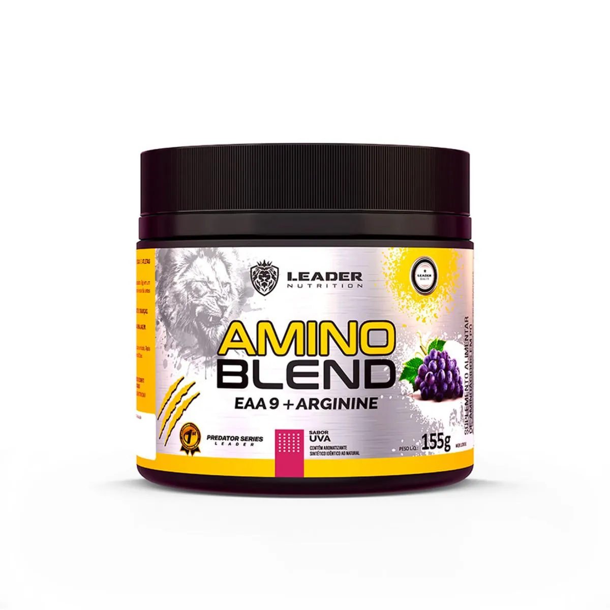 Amino Blend 155G 9 Eaa + Arginina Uva Leader Nutrition
