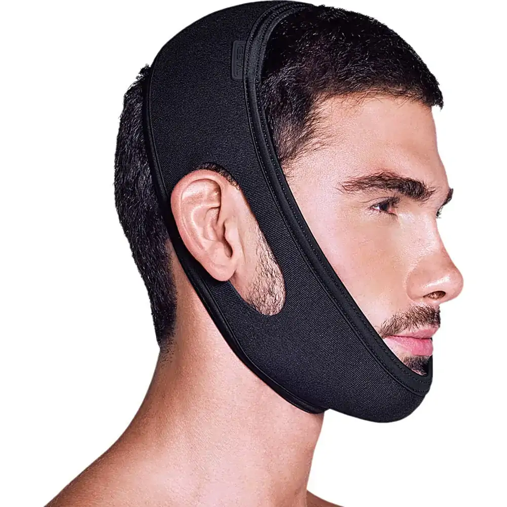 Faixa Mandibular Anti Ronco - Kestal - Faixa Mandibular Anti Ronco m