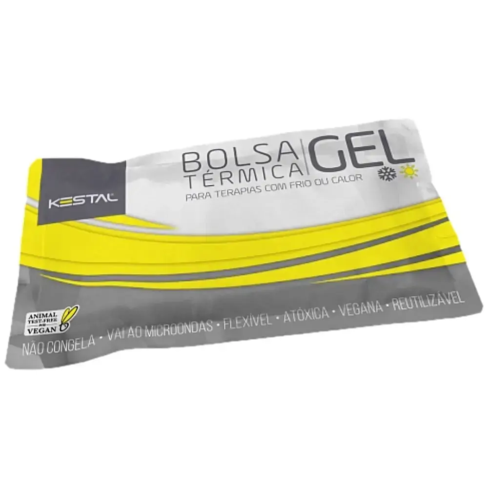 Bolsa Térmica Gel Kestal 400g - Tamanho M - Bolsa Térmica Gel Kestal - Tam M - 400g - 15x26cm