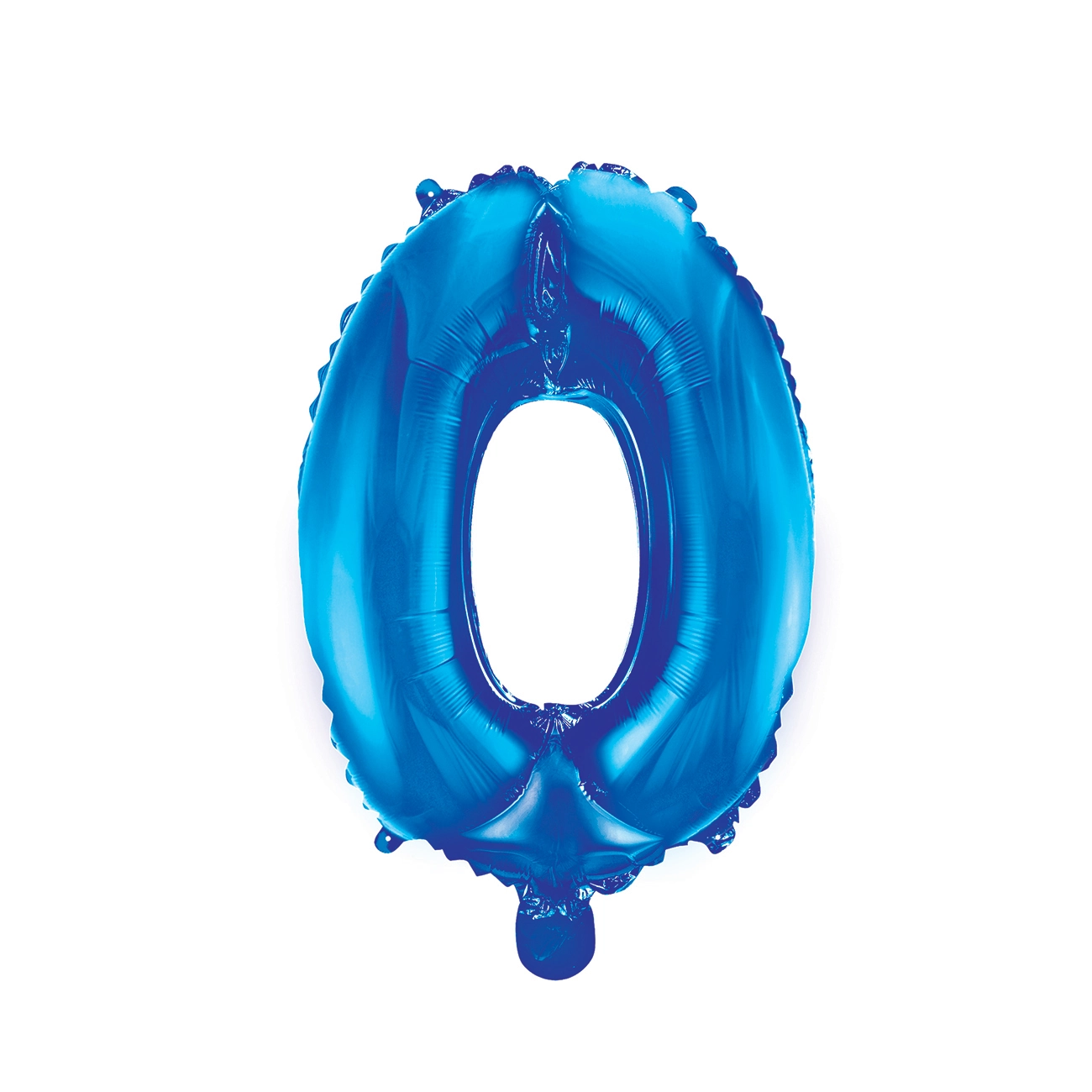 Balao Metaliz. Numero Azul 0 16 Mundo Unidade