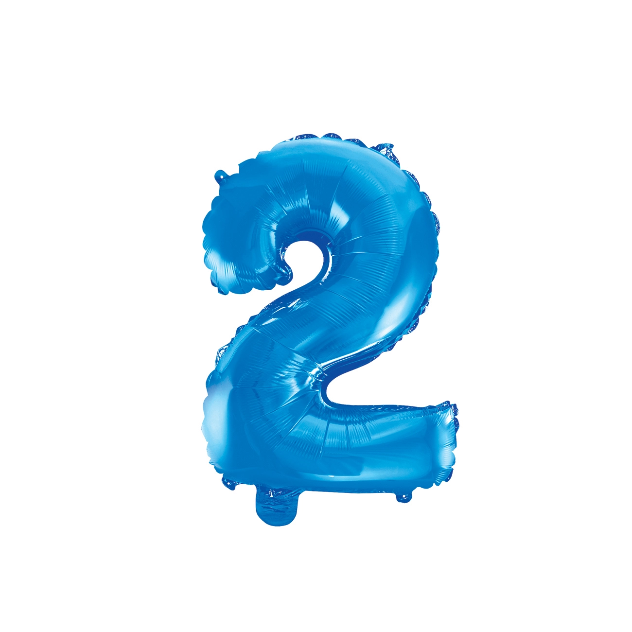 Balao Met Numero Azul 2 16 Bizzaro N2