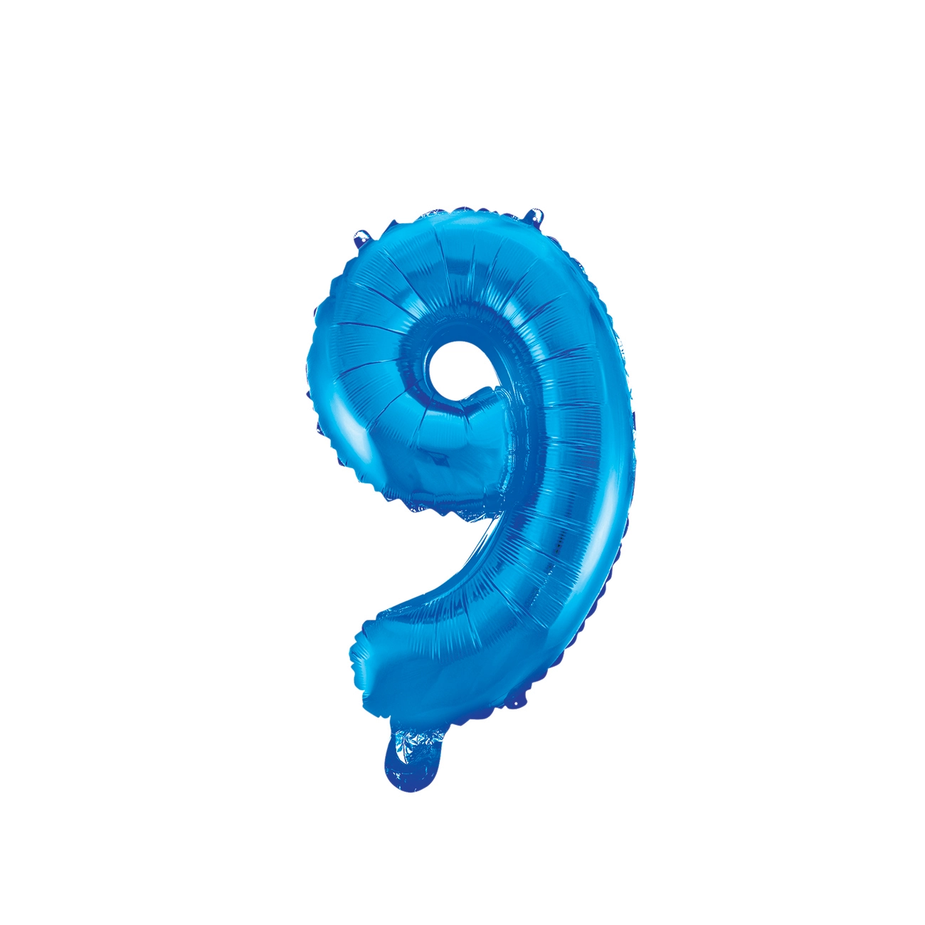 Balao Metalizado 16 Numero 9 Azul Cod 00