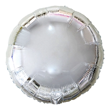 Balao Metaliz. 20 Red Prata Mundo Unidade
