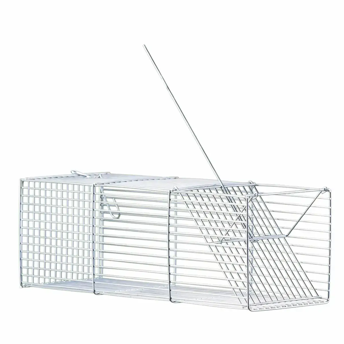 Ratoeira Gaiola Mini Prata Stop Inset