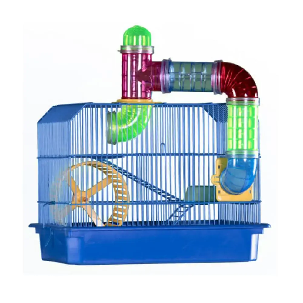 Gaiola Hamster Tubinho Epoxi 3 Andares 24x38x30 Cm Gaiolas Londrina
