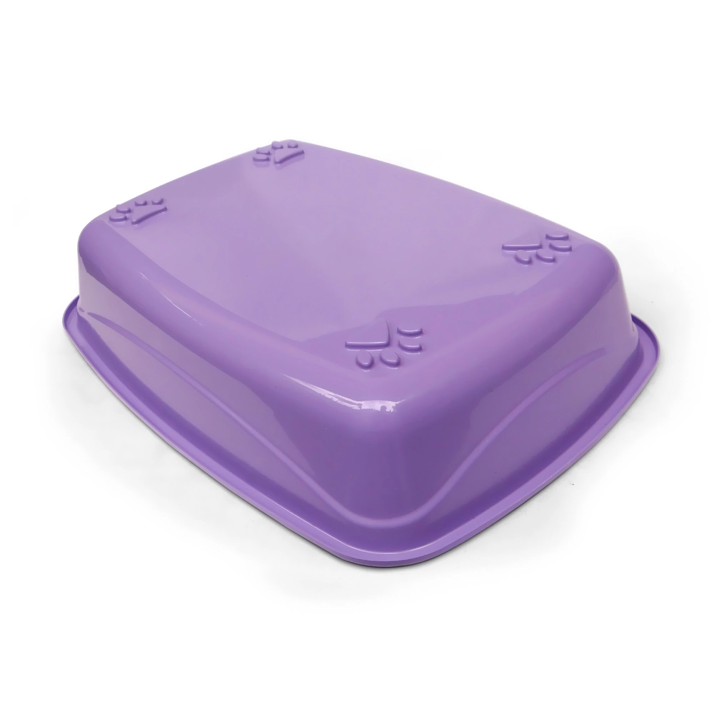 Bandeja De Areia Para Gatos Luxo Lilas