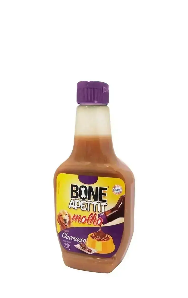 Molho Bone Apettit Sabor Churrasco 250G Para Cães