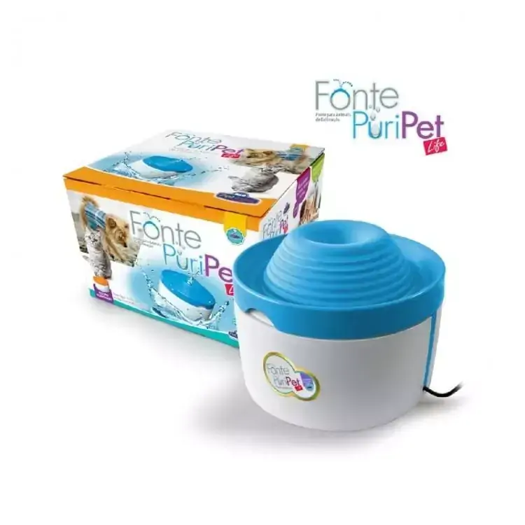 Fonte Bebedouro Puripet Azul 110v