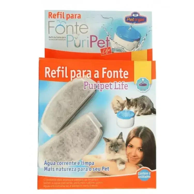 Refil para Fonte Bebedouro Puripet Refil Filtro