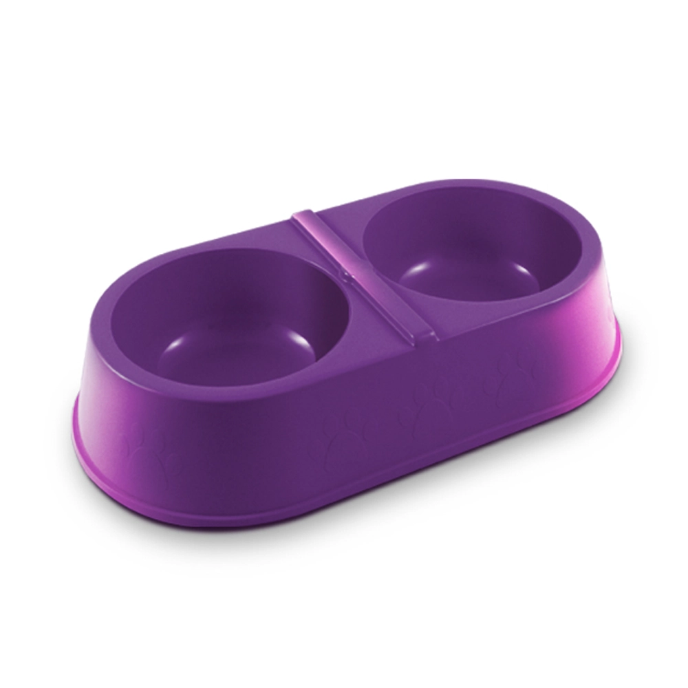 Comedouro Duplo Patinhas Lãlas Atacapet 900ml