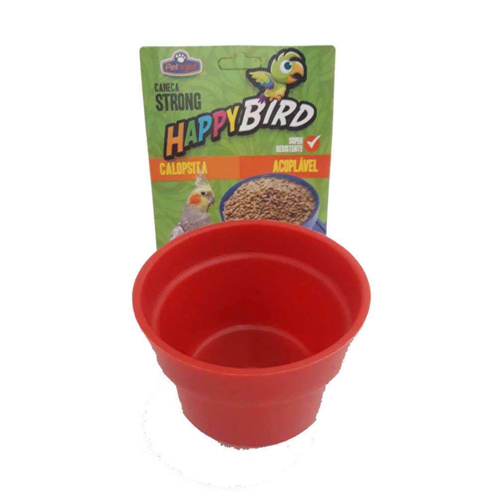 Caneca Strong Borbol Calops 300 Ml Verm.