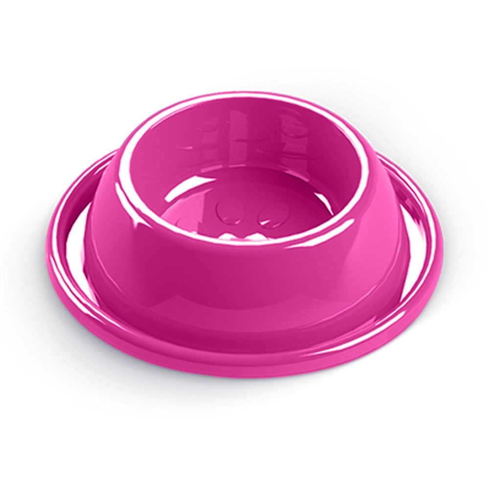 Comedouro Pet Injet Para Cães Anti Formiga Rosa