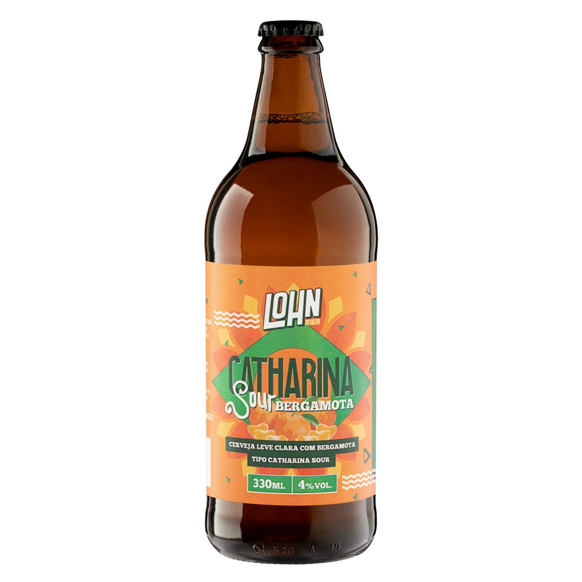 Cerveja Catharina Sour Bergamota Lohn Bier Garrafa 330ml