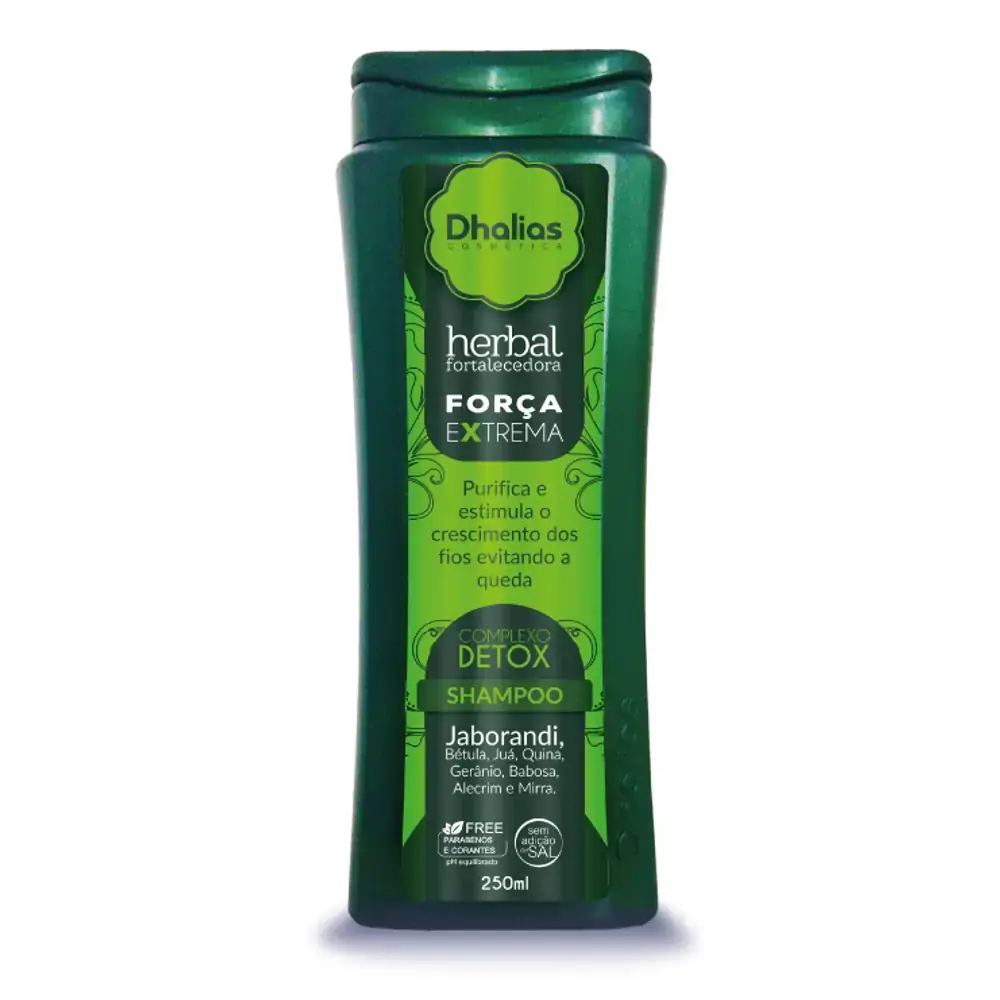 Shampoo Herbal Fortalecedora - Dhalias - 250ml