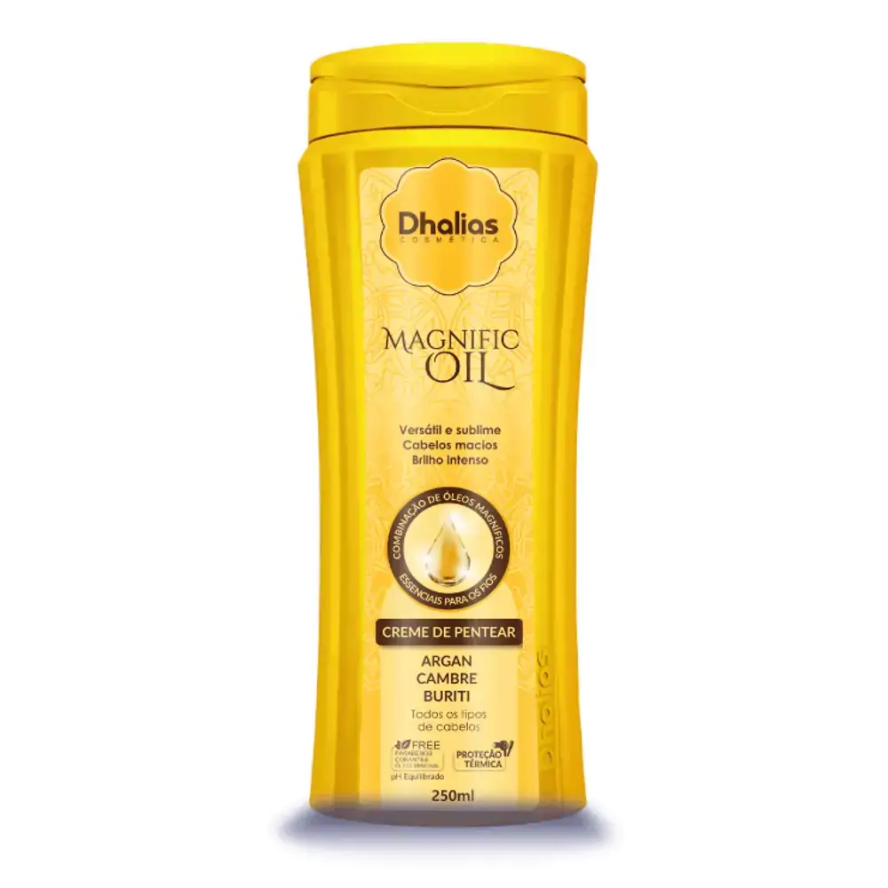 Creme de Pentear Magnific Oil - Dhalias - 250g