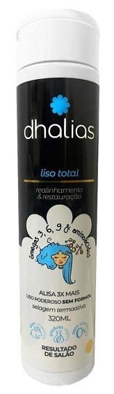 Selagem Termoativa Dhalias 320ml Liso Total