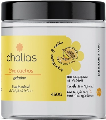 Gelatina Dhalias 450g D Pantenol