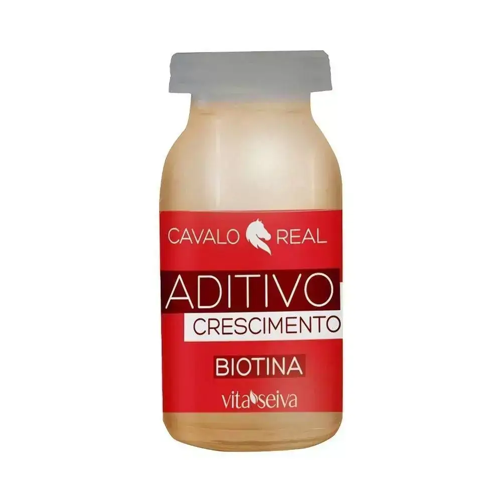 Aditivo Cavalo Real Crescimento Biotina 10mL - Vita Seiva