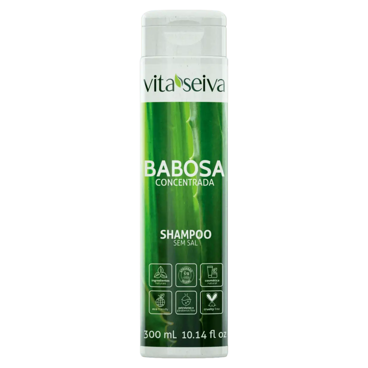 Shampoo Vita Seiva Babosa Concentrada Frasco 300ml