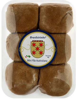 Mini Pao Australiano Brasileirinho