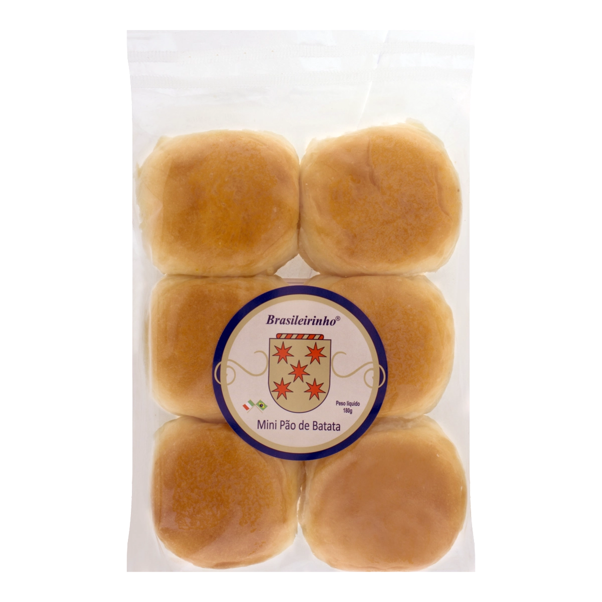 Mini Pão De Batata Brasileirinho Pacote 180g