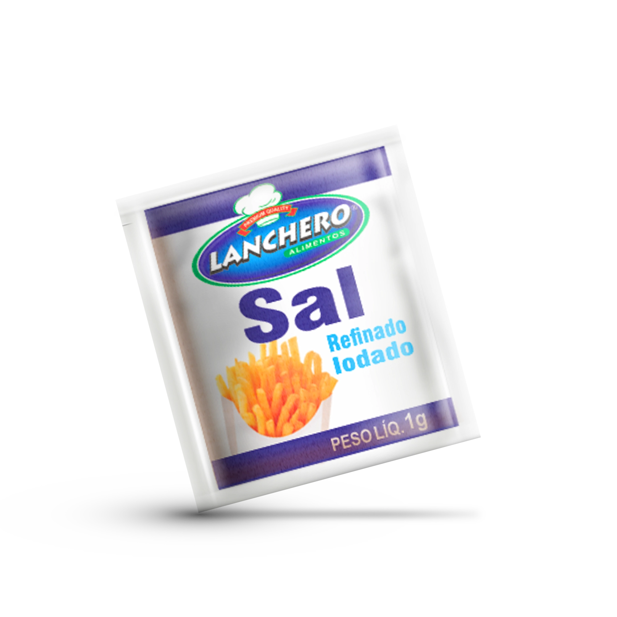 Sal Lanchero Refinado Sachet 1000x1gr