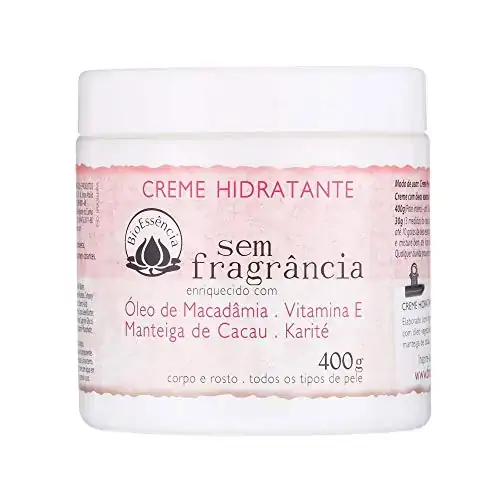 Creme Hidratante S/ Fragancia 400ml Bio Essencia