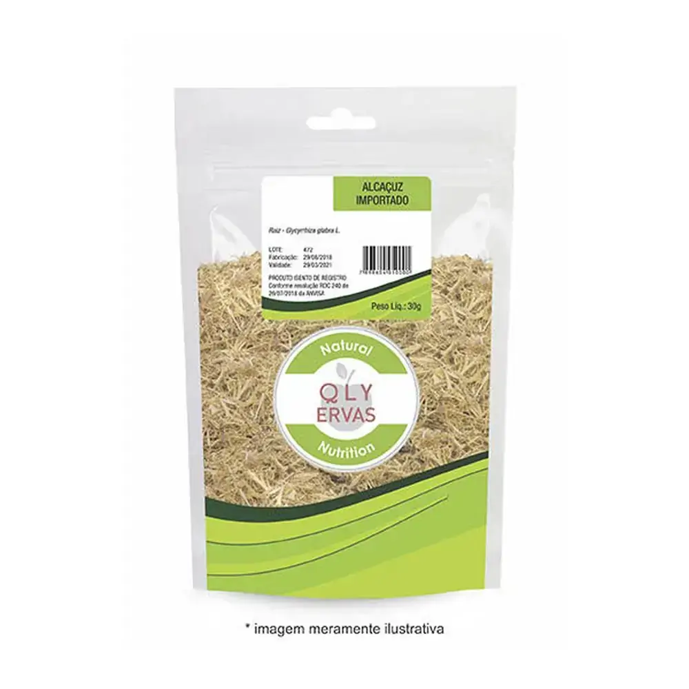 Alcaçuz 50g Qualy Ervas Qualy Ervas