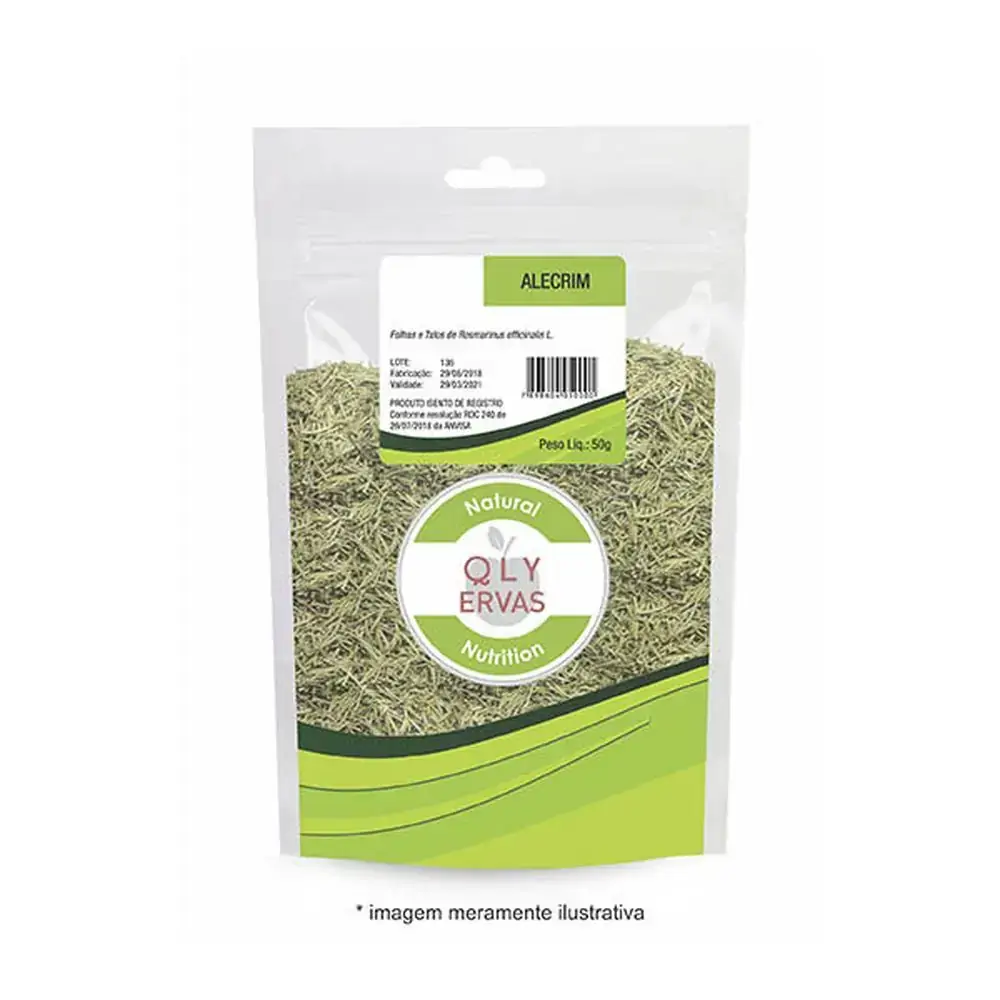 Alecrim 50g Qualy Ervas