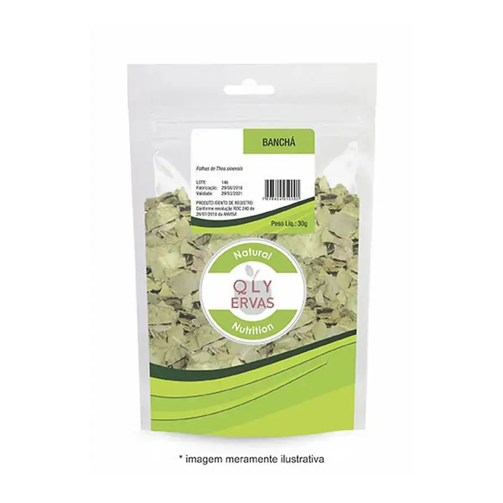 Cha Verde Nacional 30g Qualy Ervas