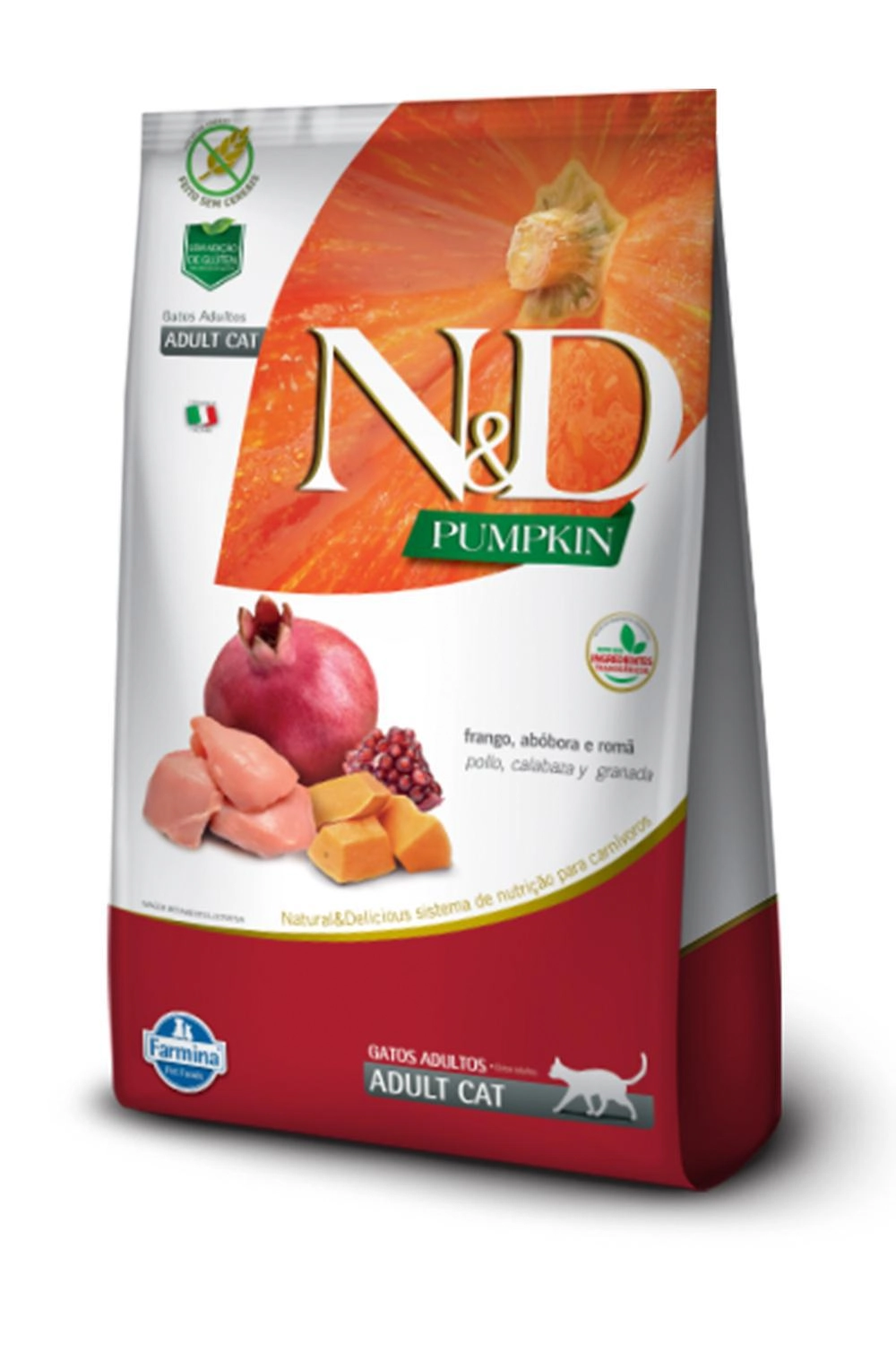 Nd Pumpkin Feline Adult Frango 1.5kg
