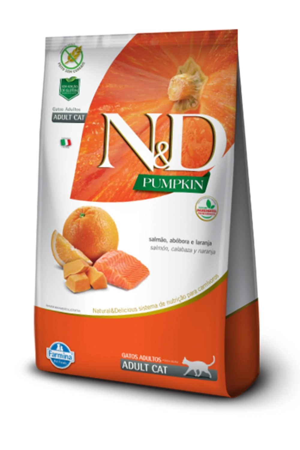 Al.gatos Nd Pumpkin 1.5kg Ad.salmao