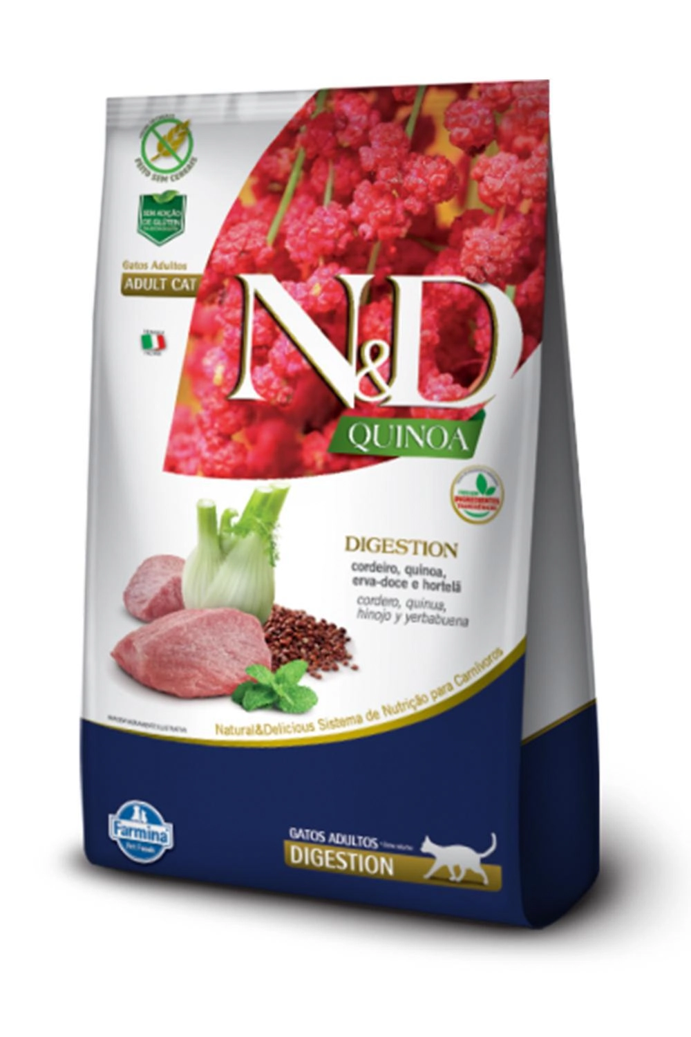 Racao Nd Quinoa Gatos Adul