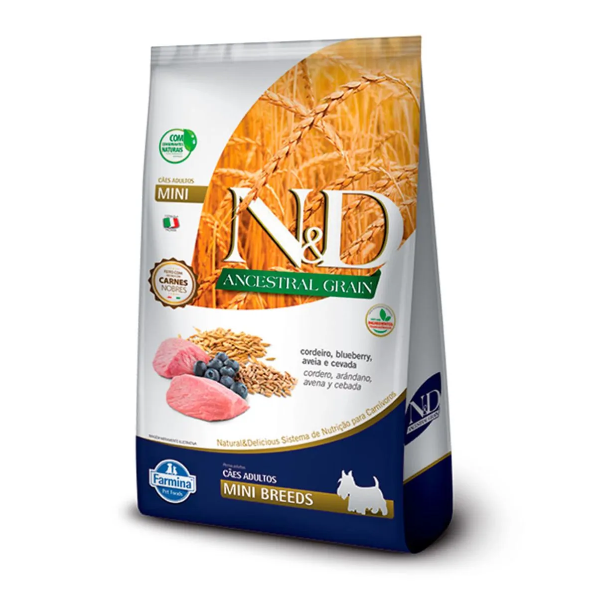 Racao Nd Caes Adultos Cordeiro Mini 2,5kg