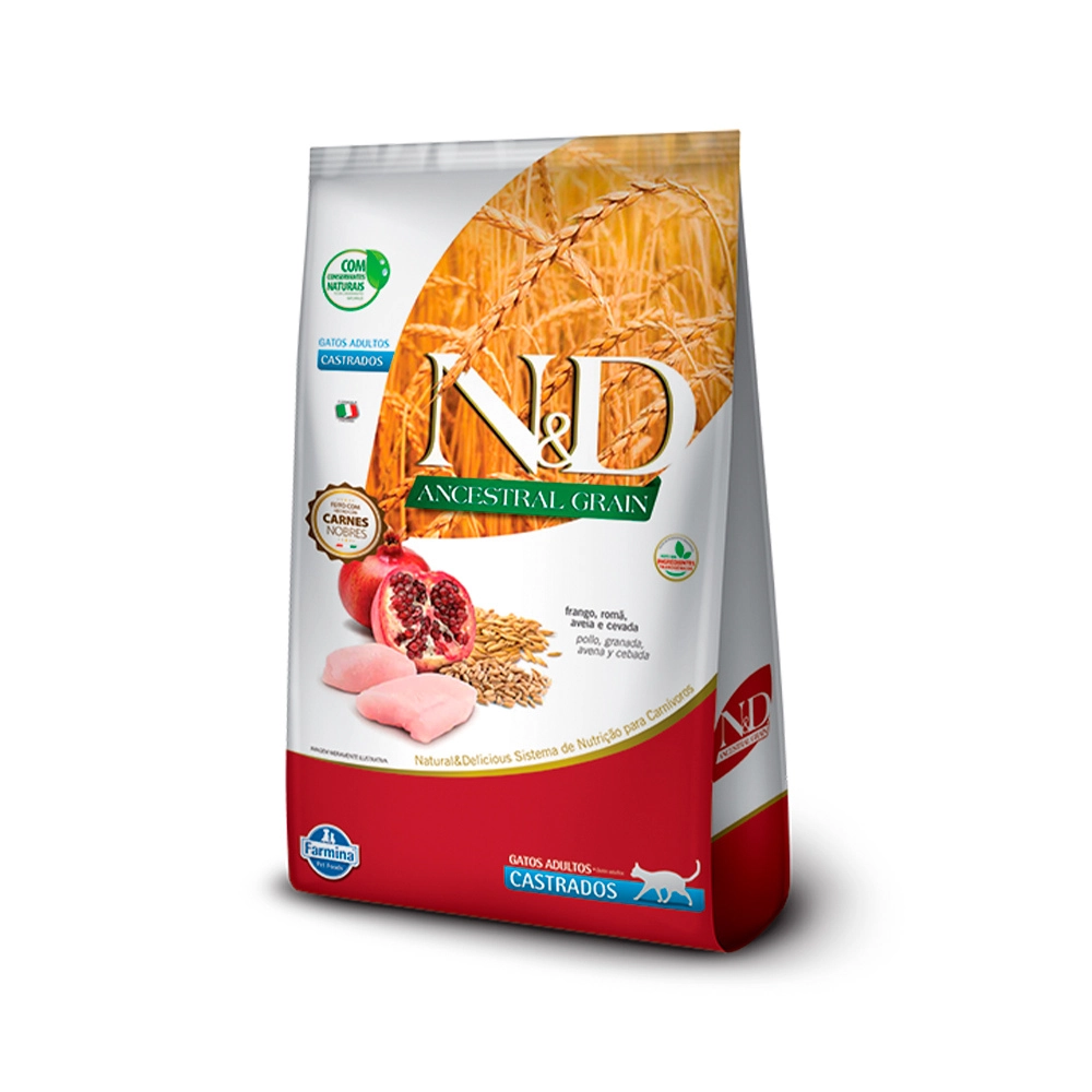 Nd Ancestral Feline Cast Frango 1.5kg