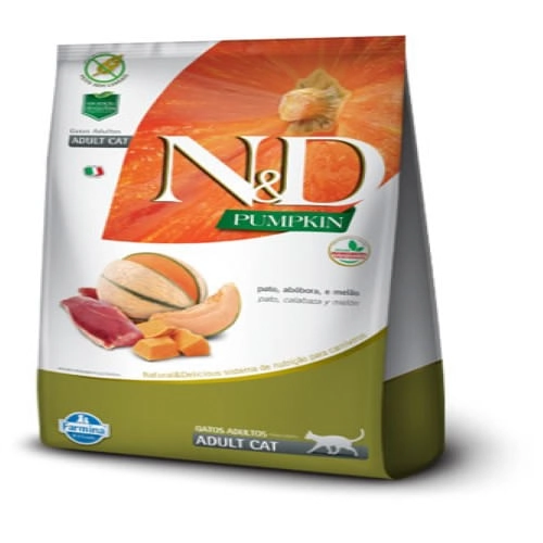 N D Gato 7,5kg Pumpkin Ad Pato