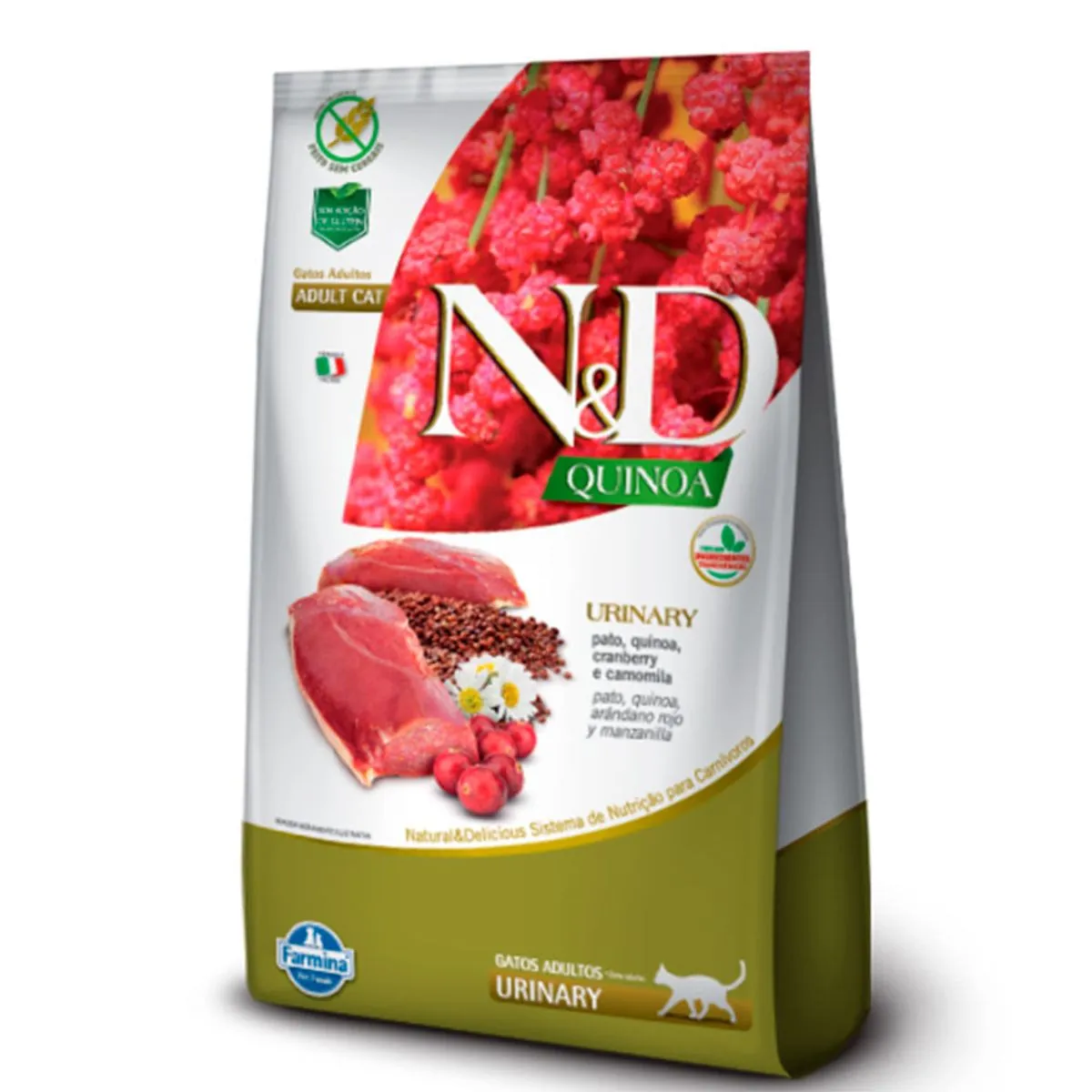 Al.gatos Nd Quinoa 7.5kg Ad.urinary Pato