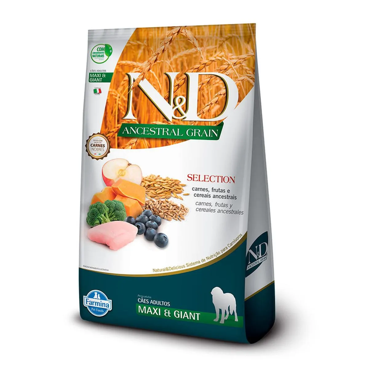 Ração N&D Ancestral Selection Cães Adultos Grande